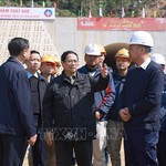 Thủ tướng Phạm Minh Chính kiểm tra dự án giao thông trọng điểm tại Lạng Sơn và Cao Bằng