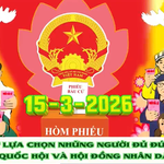 Sáng suốt lựa chọn những người đủ đức, đủ tài vào Quốc hội và Hội đồng Nhân dân