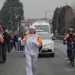 Đuốc Olympic mùa Đông đi qua vùng Lombardy