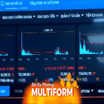 Thị trường chứng khoán Việt Nam trải qua phiên giảm mạnh nhất lịch sử