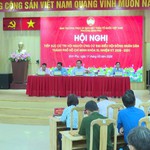 Tổ đại biểu HĐND TP. Hồ Chí Minh đơn vị 17 tiếp xúc cử tri vận động bầu cử