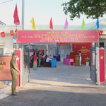 Cử tri xã Long Hải nô nức tham gia ngày hội bầu cử