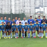 Chủ tịch Liên đoàn bóng đá Việt Nam động viên ĐTQG trước dịp FIFA Days