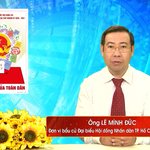 Chương trình hành động Ứng cử viên Đại biểu Hội đồng nhân dân TP. Hồ Chí Minh Khóa XI Lê Minh Đức