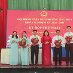 Hội đồng Nhân dân phường Bình Hòa khóa II bắt đầu nhiệm kỳ với nhiều kỳ vọng