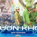 Vươn khơi - Ngày 4/3/2026 | Thống nhất quản lý, sử dụng lòng đường, vỉa hè