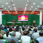 Cử tri phường Gia Định tiếp xúc các ứng cử viên đại biểu Quốc hội khóa XVI và đại biểu HĐND TP. Hồ Chí Minh