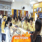 Thị trường vàng biến động mạnh: Dòng người đổ xô đi mua khi giá đảo chiều