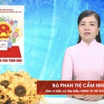 Chương trình hành động Ứng cử viên Đại biểu Hội đồng nhân dân TP. Hồ Chí Minh Khóa XI Phan Thị Cẩm Nhung
