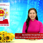 Chương trình hành động Ứng cử viên Đại biểu Hội đồng nhân dân TP. Hồ Chí Minh Khóa XI Huỳnh Thị Quỳnh Hoa