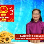 Chương trình hành động Ứng cử viên Đại biểu Quốc hội Khóa XVI Nguyễn Thị Hồng Hạnh