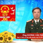 Chương trình hành động Ứng cử viên Đại biểu Quốc hội Khóa XVI Dương Văn Thăng