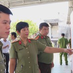 Kiểm tra công tác đảm bảo an ninh - trật tự cho ngày bầu cử