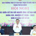 Thường trực Ban Bí thư dự hội nghị tiếp xúc giữa cử tri với người ứng cử Đại biểu Quốc hội