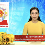 Chương trình hành động Ứng cử viên Đại biểu Hội đồng nhân dân TP. Hồ Chí Minh Khóa XI Nguyễn Thị Nga