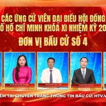 Thông tin các ứng cử viên Đại biểu Hội đồng nhân dân TP. Hồ Chí Minh Khóa XI - Đơn vị bầu cử số 4