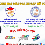 Trực tiếp: Khai mạc Giải xe đạp nữ Quốc tế cúp Biwase lần thứ XVI 2026