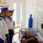 Bệnh xá đảo Trường Sa cấp cứu ngư dân xuất huyết não