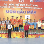 Cầu mây TP. Hồ Chí Minh khẳng định vị thế tại Đại hội TDTT lần thứ I năm 2026