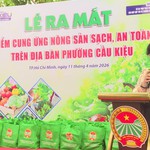 TP. Hồ Chí Minh ra mắt "Điểm cung ứng nông sản an toàn"