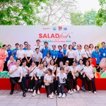 Salad First trở lại Hà Nội, lan tỏa thói quen ăn rau trong sinh viên y khoa