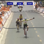 Sergei Kulikov thắng chặng tại Đà Lạt, Mugisha Moise chiếm "ngôi vương" leo núi