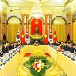 Tổng Bí thư, Chủ tịch nước Tô Lâm hội đàm với Tổng thống Hàn Quốc Lee Jae Myung