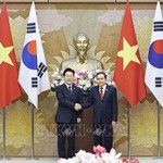 Chủ tịch Quốc hội Trần Thanh Mẫn hội kiến Tổng thống Hàn Quốc Lee Jae Myung