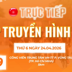 Link xem trực tiếp Cúp Truyền hình 2026 | Chặng 19: Đua cá nhân tính giờ Phường Vũng Tàu (TP. Hồ Chí Minh) 5km (22/4)