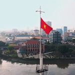 Học sinh TP. Hồ Chí Minh về nguồn tại Bến Nhà Rồng, vun đắp lòng yêu nước và niềm tự hào dân tộc