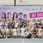 Sôi nổi giải Pickleball "Mỹ nhân đại chiến"