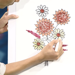 Góc nhỏ kỳ diệu: Sáng tạo nghệ thuật với màu nước và tăm bông