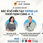 [HTV LIVESTREAM] "Bác sĩ số kiến tạo tương lai - Khỏe mạnh cùng A.I." nhân Ngày Sức khỏe Toàn dân