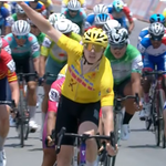 Khoảnh khắc chiến thắng chặng 7 của Marchuk Dzianis