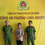 Bắt giữ đối tượng trộm cắp tài sản tại tại Miếu Bà Chúa Xứ Nguyên Nhung, phường Long Nguyên