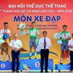 CLB Công an TP. Hồ Chí Minh và xã Đông Thạnh giành HCV đầu tiên môn xe đạp