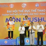 Phường Xuân Hòa nhất toàn đoàn môn Wushu Đại hội TDTT TP. Hồ Chí Minh