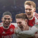 Arsenal bỏ xa Man City, dẫn đầu BXH vòng 35 Ngoại hạng Anh
