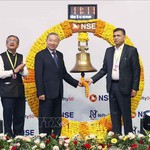 Tổng Bí thư, Chủ tịch nước Tô Lâm rung chuông tại Sàn Giao dịch Chứng khoán Quốc gia Ấn Độ