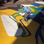 Đường phố Rio de Janeiro rực rỡ sắc màu chào đón World Cup