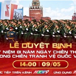 Tường thuật trực tiếp: Lễ duyệt binh kỷ niệm 81 năm Ngày Chiến thắng trong Chiến tranh Vệ quốc vĩ đại tại Quảng trường Đỏ, Liên bang Nga