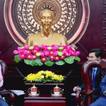 Bí thư Thành ủy TP. Hồ Chí Minh Trần Lưu Quang tiếp Đại sứ Đặc mệnh toàn quyền Cộng hòa Ấn Độ tại Việt Nam