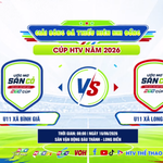 TRỰC TIẾP: Trận U11 Xã Bình Giã - Xã Long Hải - Vòng loại Giải bóng đá TN-NĐ TP.HCM – Cúp HTV 2026