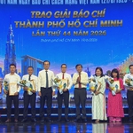 Trao giải Báo chí TP. Hồ Chí Minh lần thứ 44