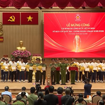 CLB Công an TP. Hồ Chí Minh mừng công vô địch Cúp Quốc gia