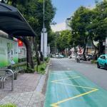 TP. Hồ Chí Minh: Xuất hiện hàng loạt dải sơn màu xanh lạ mắt trên đường phố