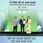 Vietnam Airlines hai năm liên tiếp vào Top 10 Doanh nghiệp ESG Việt Nam Xanh