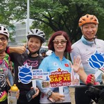Cộng đồng yêu xe đạp TP. Hồ Chí Minh sôi nổi hưởng ứng "Ngày xe đạp thế giới"