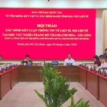 Hội thảo xác minh thông tin liệt sĩ tại khu vực Nghĩa trang Đô Thành (Chí Hòa – Sài Gòn)