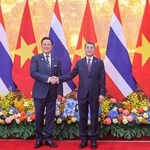 Thủ tướng Lê Minh Hưng hội đàm với Thủ tướng Thái Lan: Hướng tới kim ngạch thương mại song phương 50 tỷ USD